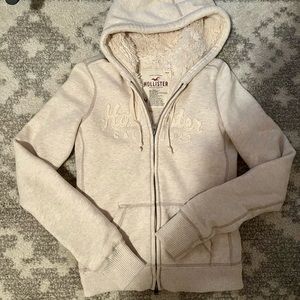 Fur Lined Hollister Hoodie